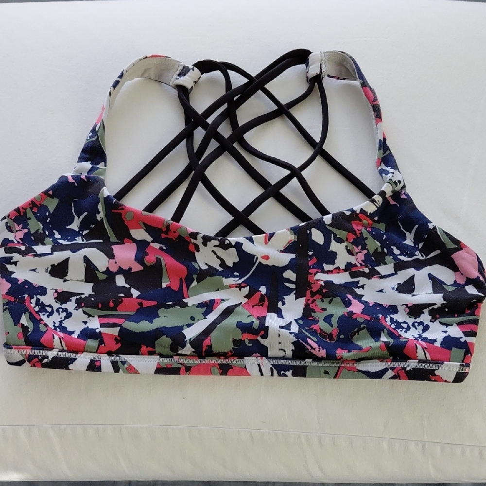 lululemon athletica Multicolor Strappy Sports Bra